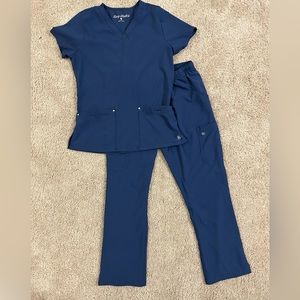 XSP NAVY BLUE SCRUBS BY UNIFORM ADVANTAGE